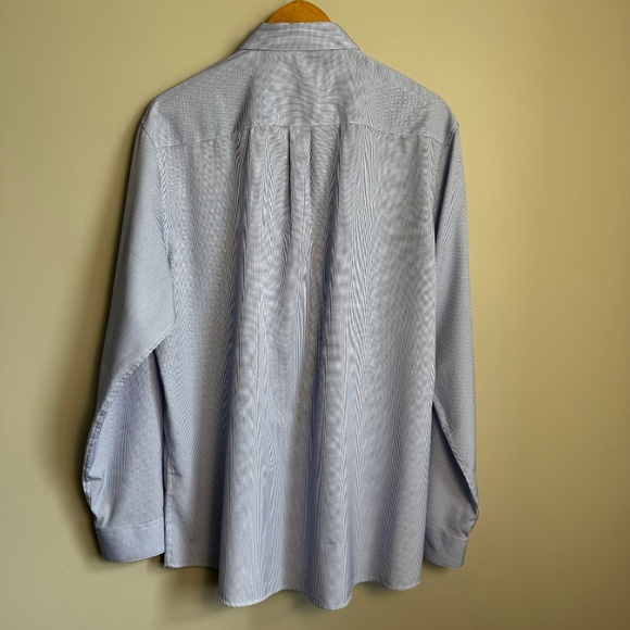 Tom Baine Performance Men's Lightweight Casual Dress Shirt Purple Graph Size XXL - Picture 7 of 15